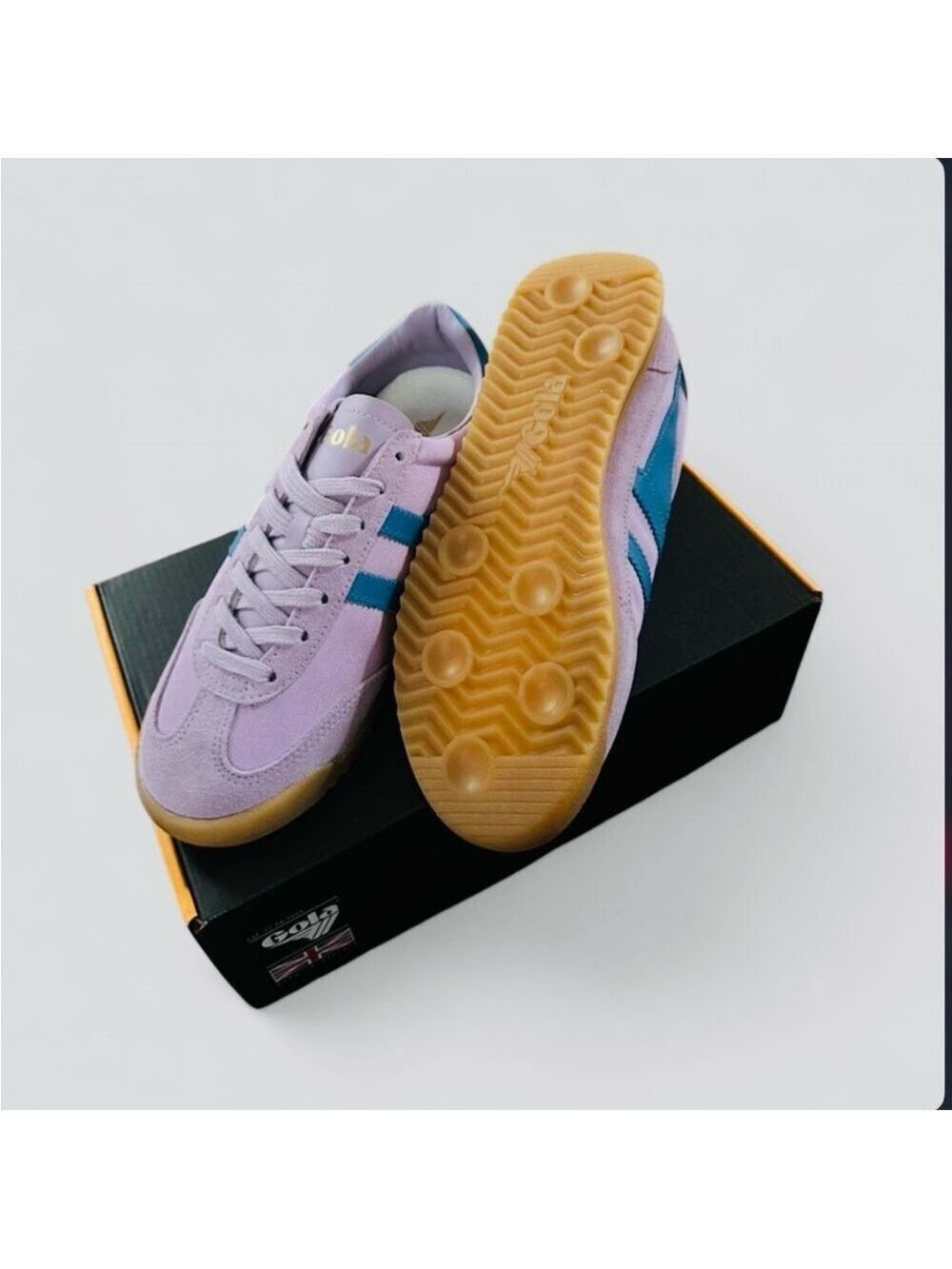 GOLA-Tornado Sneaker in Lilac & Santorini size 7.5 New - Picture 6 of 8